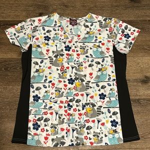 Divine‎ scrubs scrub top medium